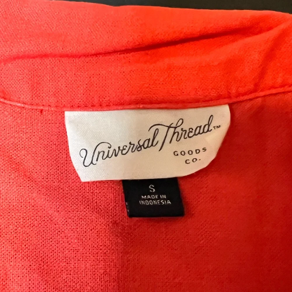 Universal Thread coral romper SIZE S - Picture 4 of 6